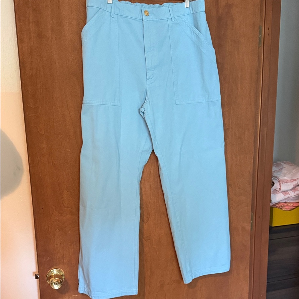 Big Bud Press Light Blue Wide Leg Pants